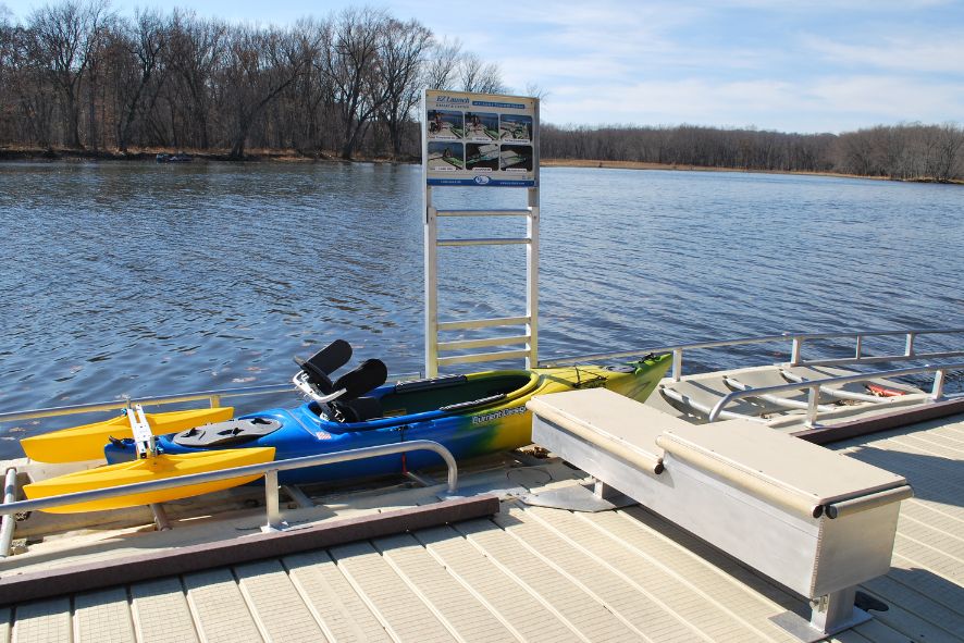 Adaptive kayak launch