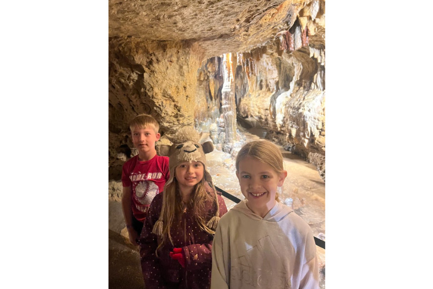 Students on the cave tour connecting what they learned in the classroom to the real world, a 2024 conservation highlight